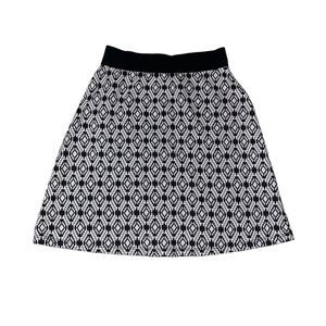 Like New Black & White Gilli Mini Skirt M